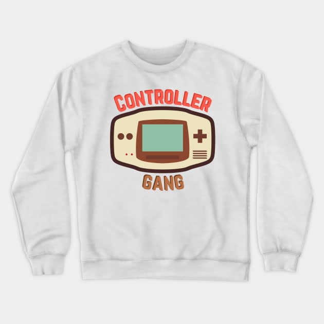 Vintage Controller Gang Crewneck Sweatshirt by casualism